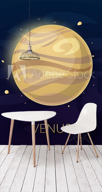 Bild på The planet Venus vector illustration